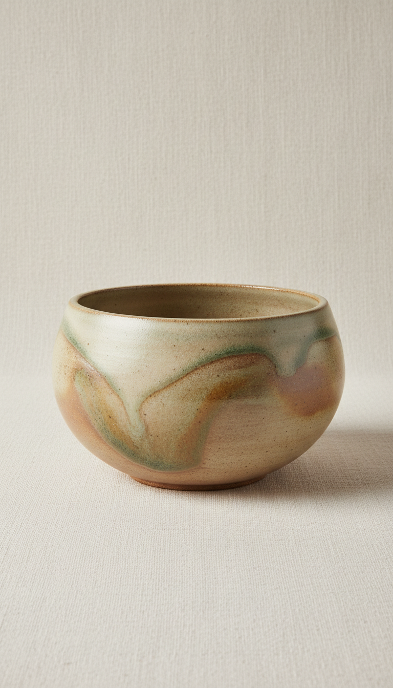Ceramic Healing Bowl in Matte White