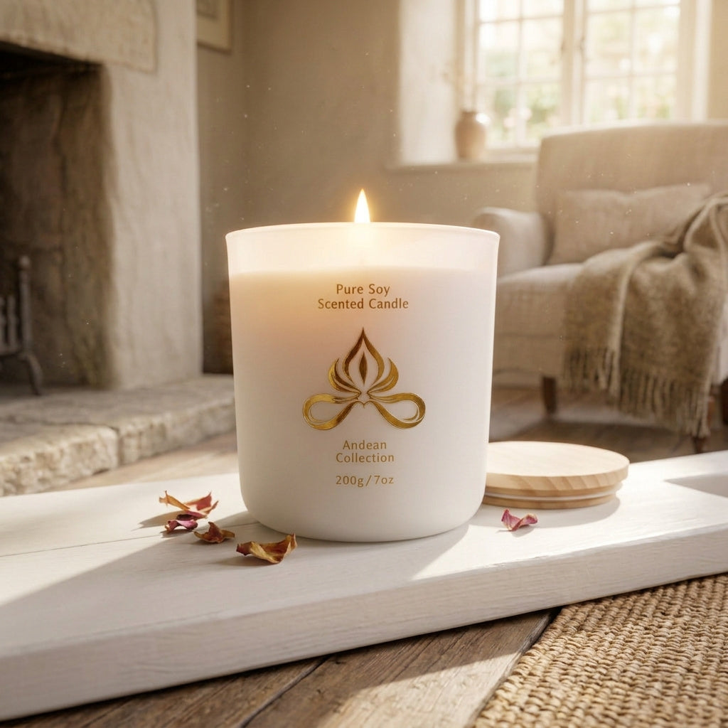 Pure Soy & Coconut Scented Candle – Coconut Vanilla