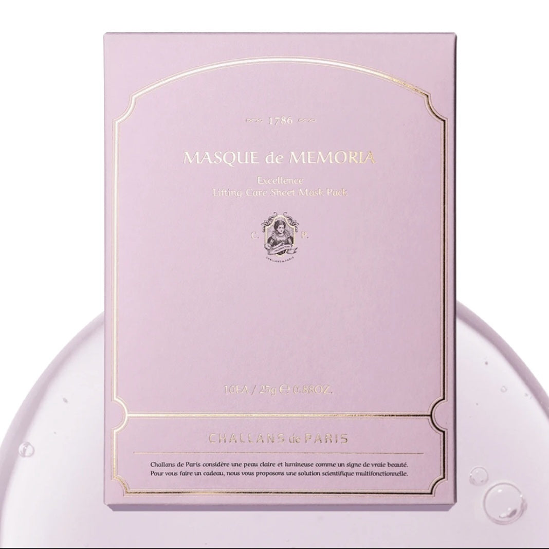 Masque de Memoria – Excellence Lifting Care Sheet Mask Pack